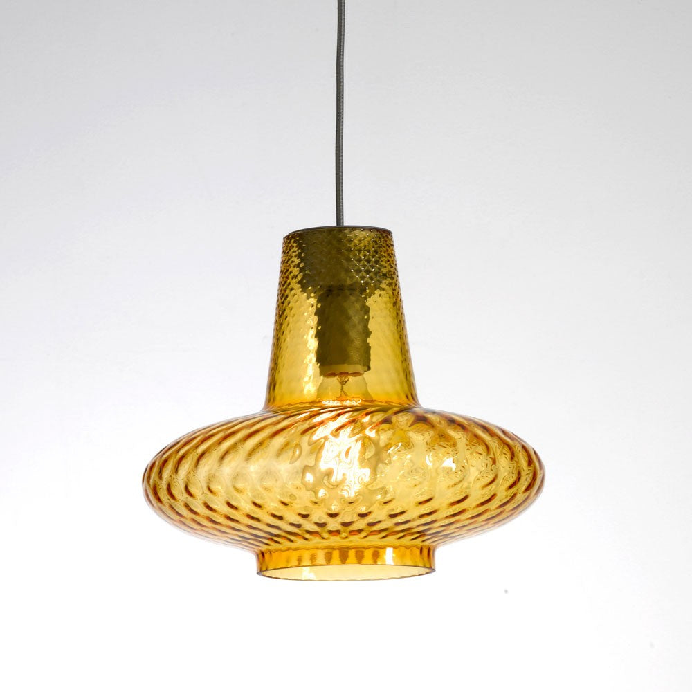 Zafferano - ZA-LGL0104 - One Light Pendant - Romeo & Giulietta - Amber