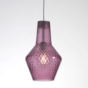 Zafferano - ZA-LRM0105 - One Light Pendant - Romeo & Giulietta - Amethyst