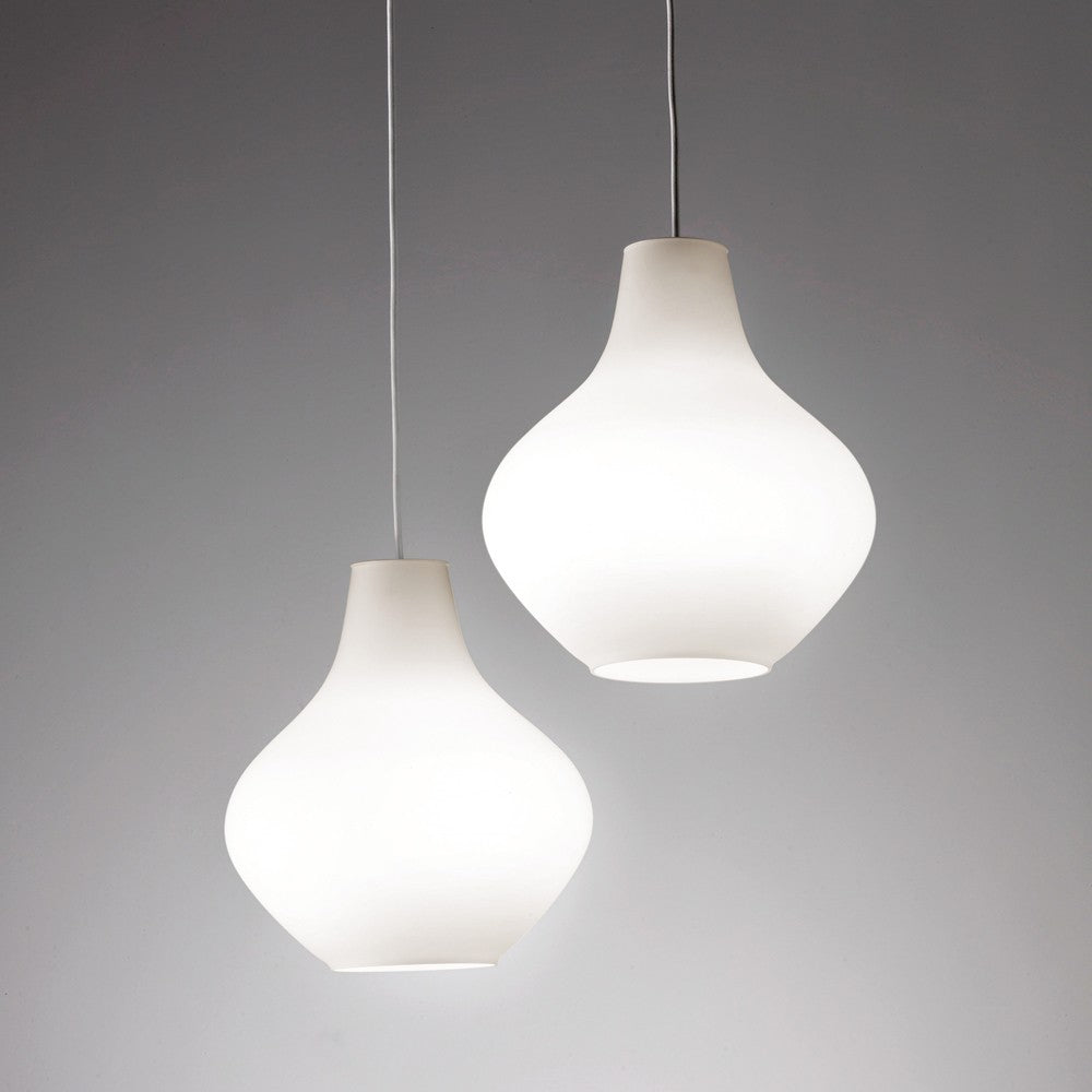 Zafferano - ZA-LSX1101 - One Light Pendant - Sixties - White