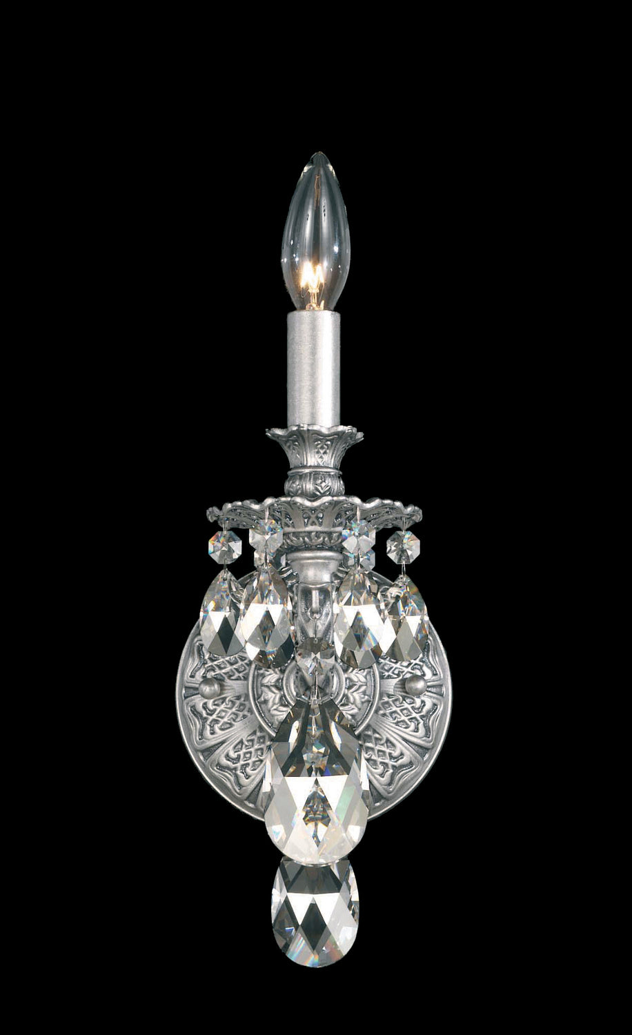 Schonbek - 5641-76H - One Light Wall Sconce - Milano - Heirloom Bronze