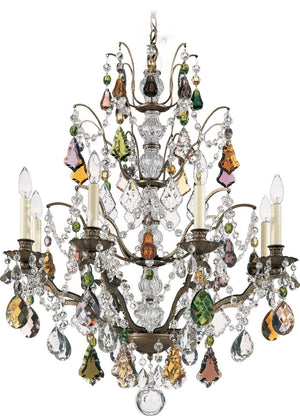 Schonbek - 5771-76H - Eight Light Chandelier - Bordeaux - Heirloom Bronze