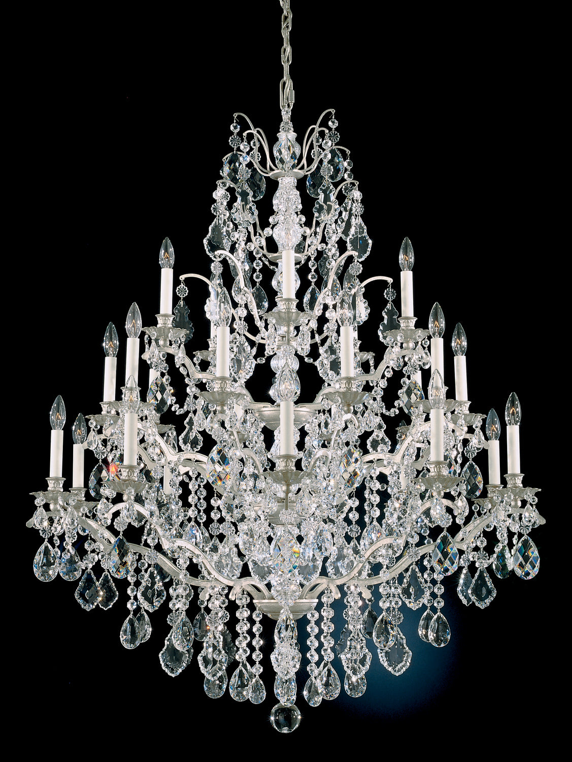 Schonbek - 5775-23H - 25 Light Chandelier - Bordeaux - Etruscan Gold