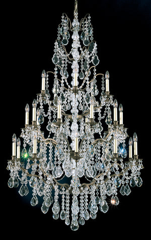 Schonbek - 5782-26H - 25 Light Chandelier - Bordeaux - French Gold