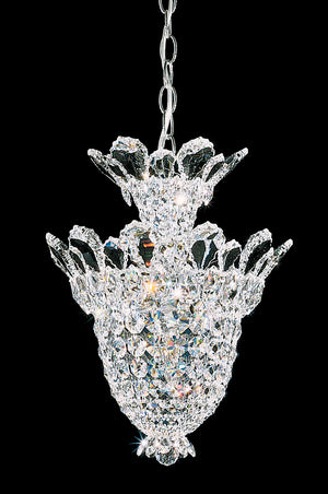 Schonbek - 5846R - Five Light Mini Pendant - Trilliane - Polished Stainless Steel