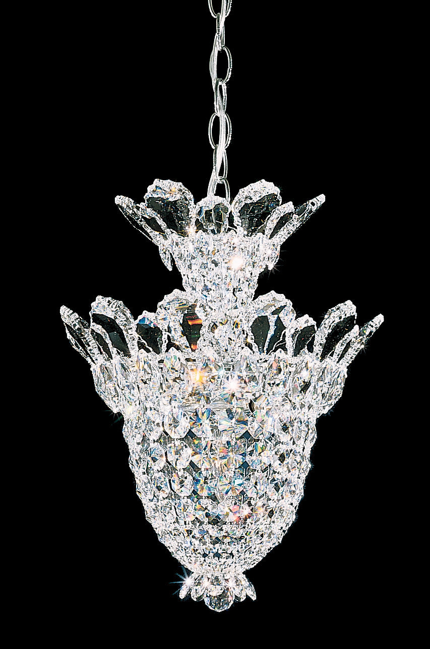 Schonbek - 5846R - Five Light Mini Pendant - Trilliane - Polished Stainless Steel