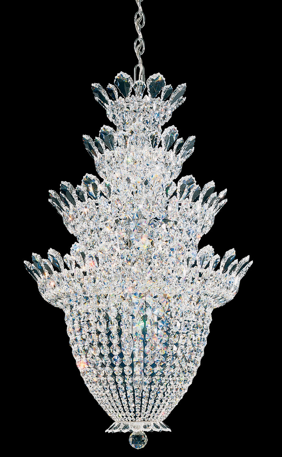 Schonbek - 5848R - 24 Light Pendant - Trilliane - Polished Stainless Steel
