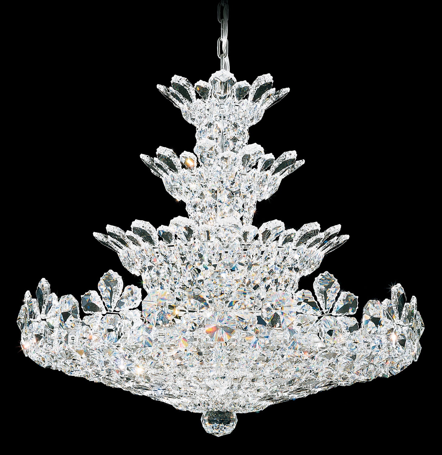 Schonbek - 5856H - 30 Light Pendant - Trilliane - Polished Stainless Steel