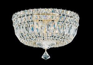 Schonbek - 5892-211O - Five Light Semi-Flush Mount - Petit Crystal Deluxe - Aurelia