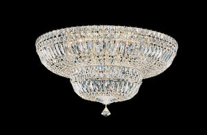 Schonbek - 5895-211O - 13 Light Flush Mount - Petit Crystal Deluxe - Gold