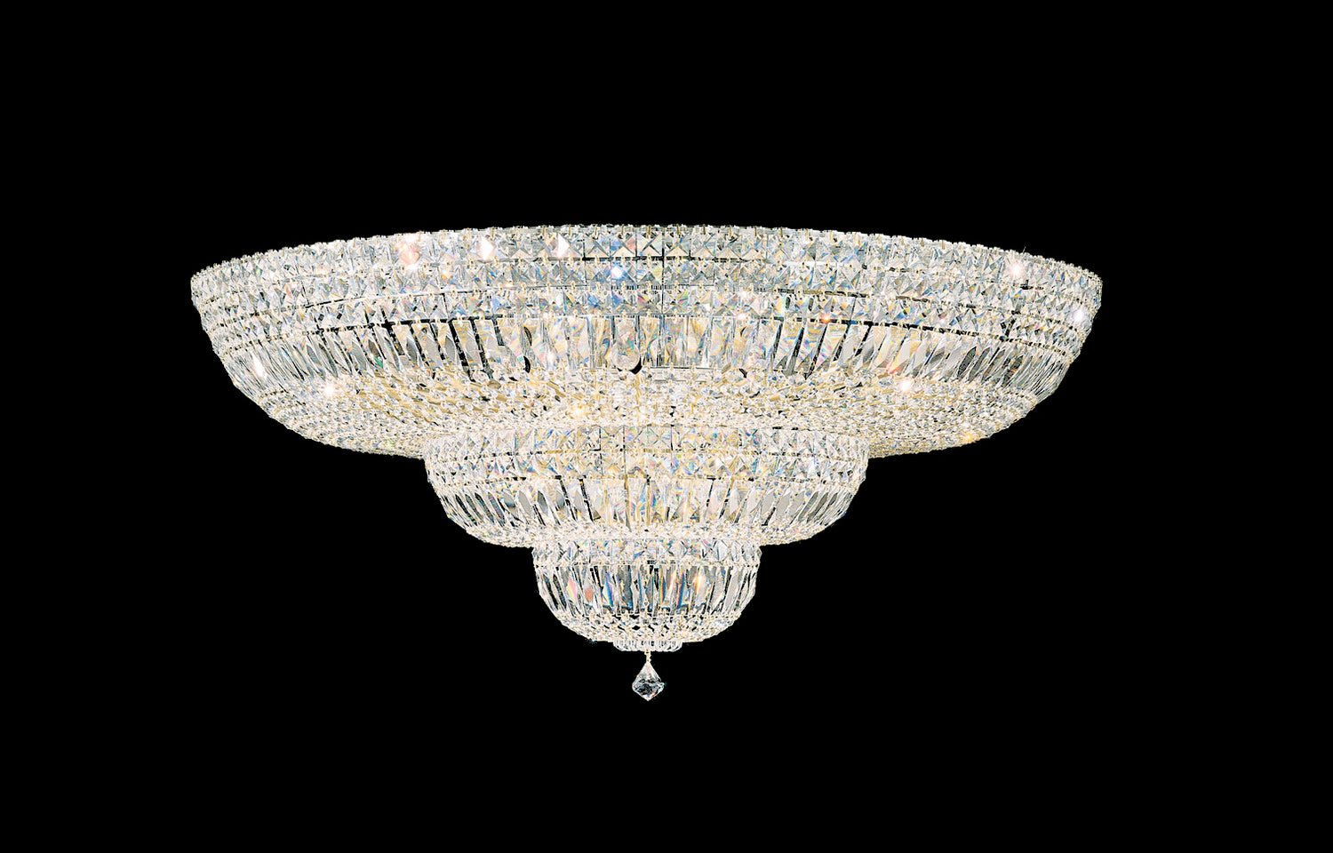 Schonbek - 5896-211O - 27 Light Semi-Flush Mount - Petit Crystal Deluxe - Aurelia