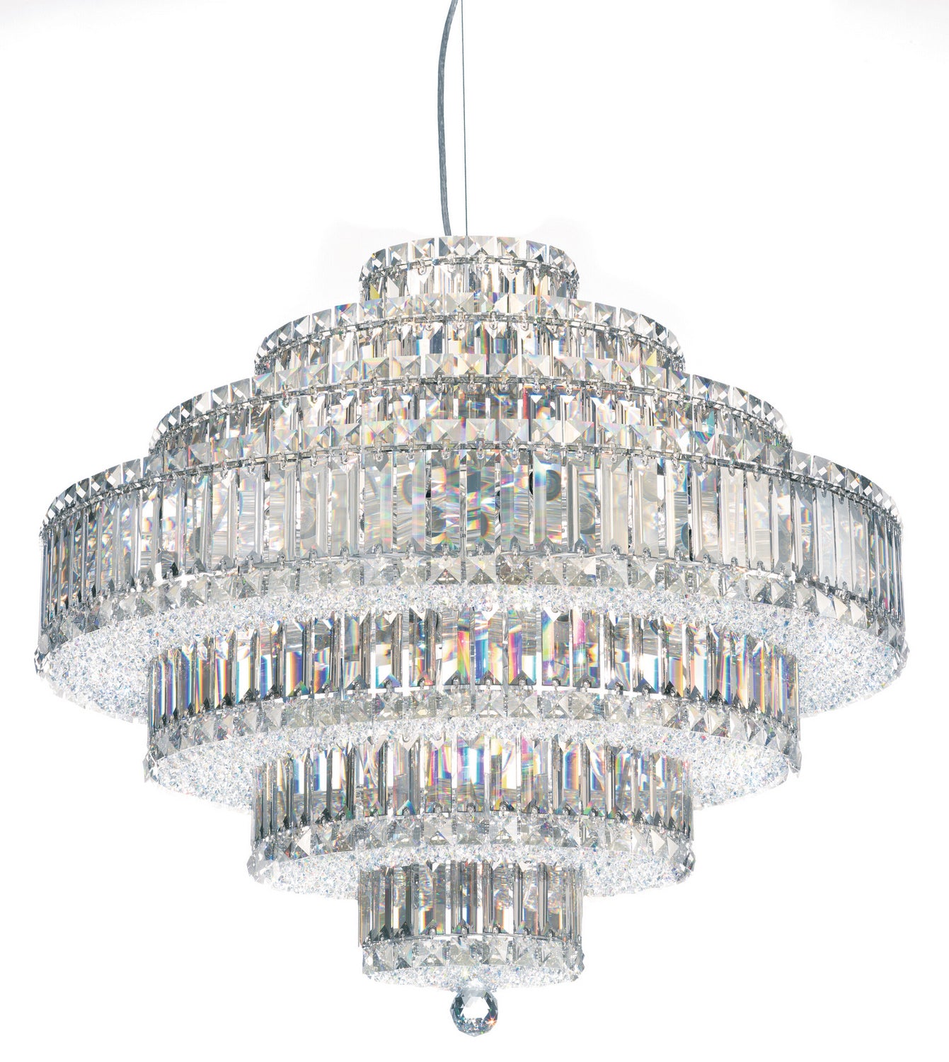 Schonbek - 6677R - 31 Light Pendant - Plaza - Polished Stainless Steel