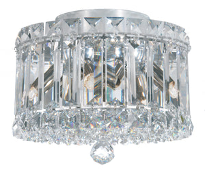 Schonbek - 6690O - Four Light Flush Mount - Plaza - Polished Stainless Steel