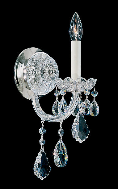 Schonbek - 6805-40R - One Light Wall Sconce - Olde World - Polished Silver