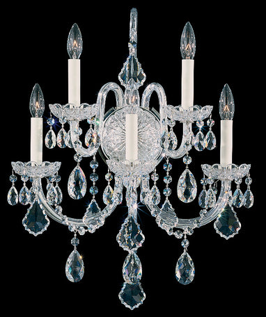 Schonbek - 6806-211H - Five Light Wall Sconce - Olde World - Aurelia