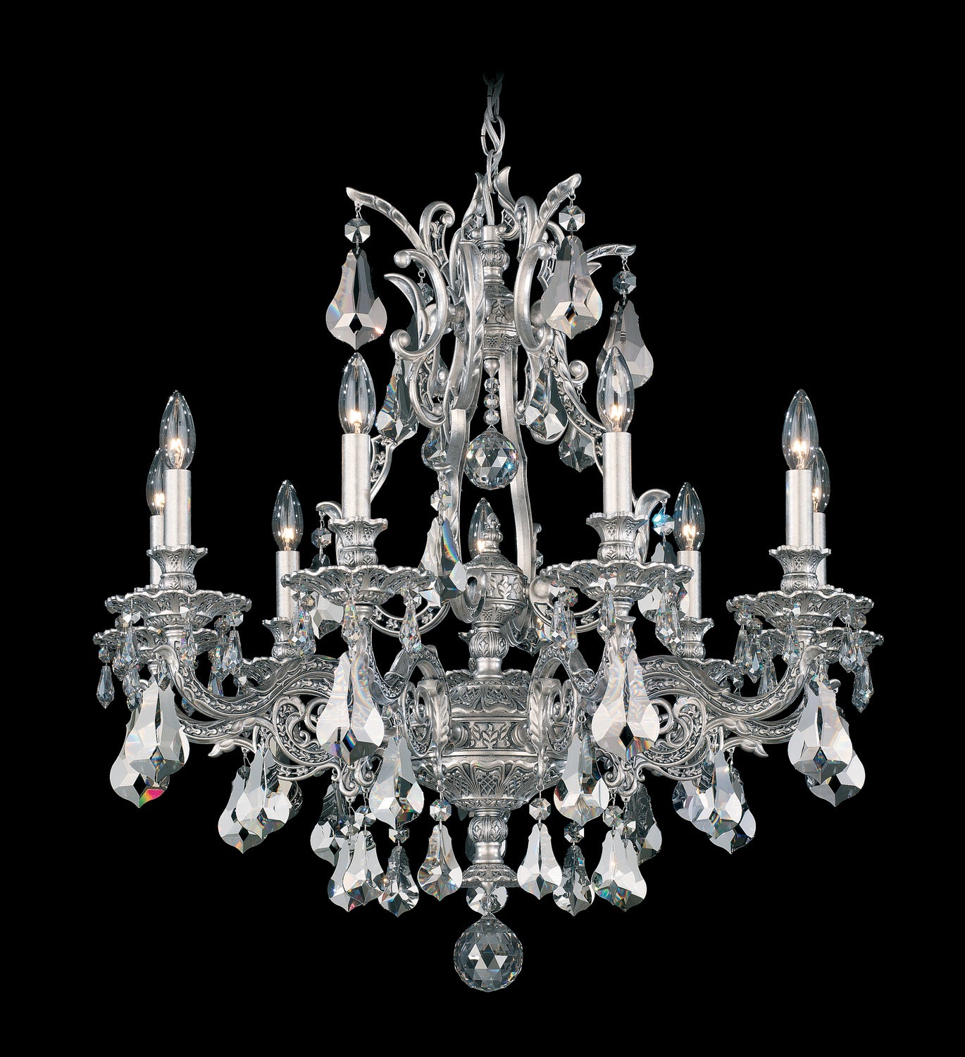 Schonbek - 6949-22H - Nine Light Chandelier - Sophia - Heirloom Gold