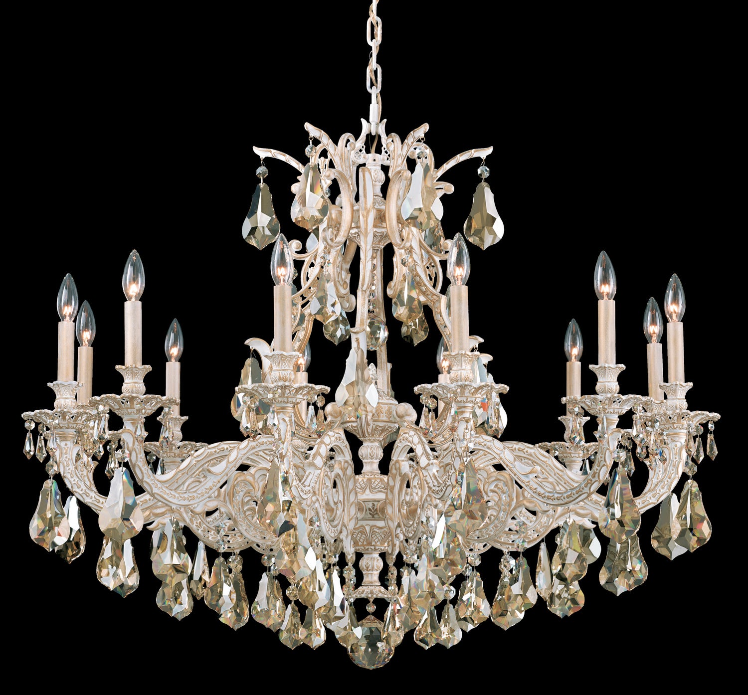 Schonbek - 6952-22H - 12 Light Chandelier - Sophia - Heirloom Gold