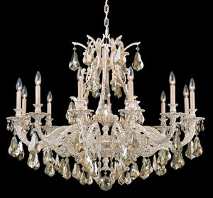 Schonbek - 6952-48S - 12 Light Chandelier - Sophia - Antique Silver