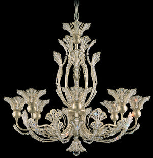 Schonbek - 7863-76S - Eight Light Chandelier - Rivendell - Heirloom Bronze