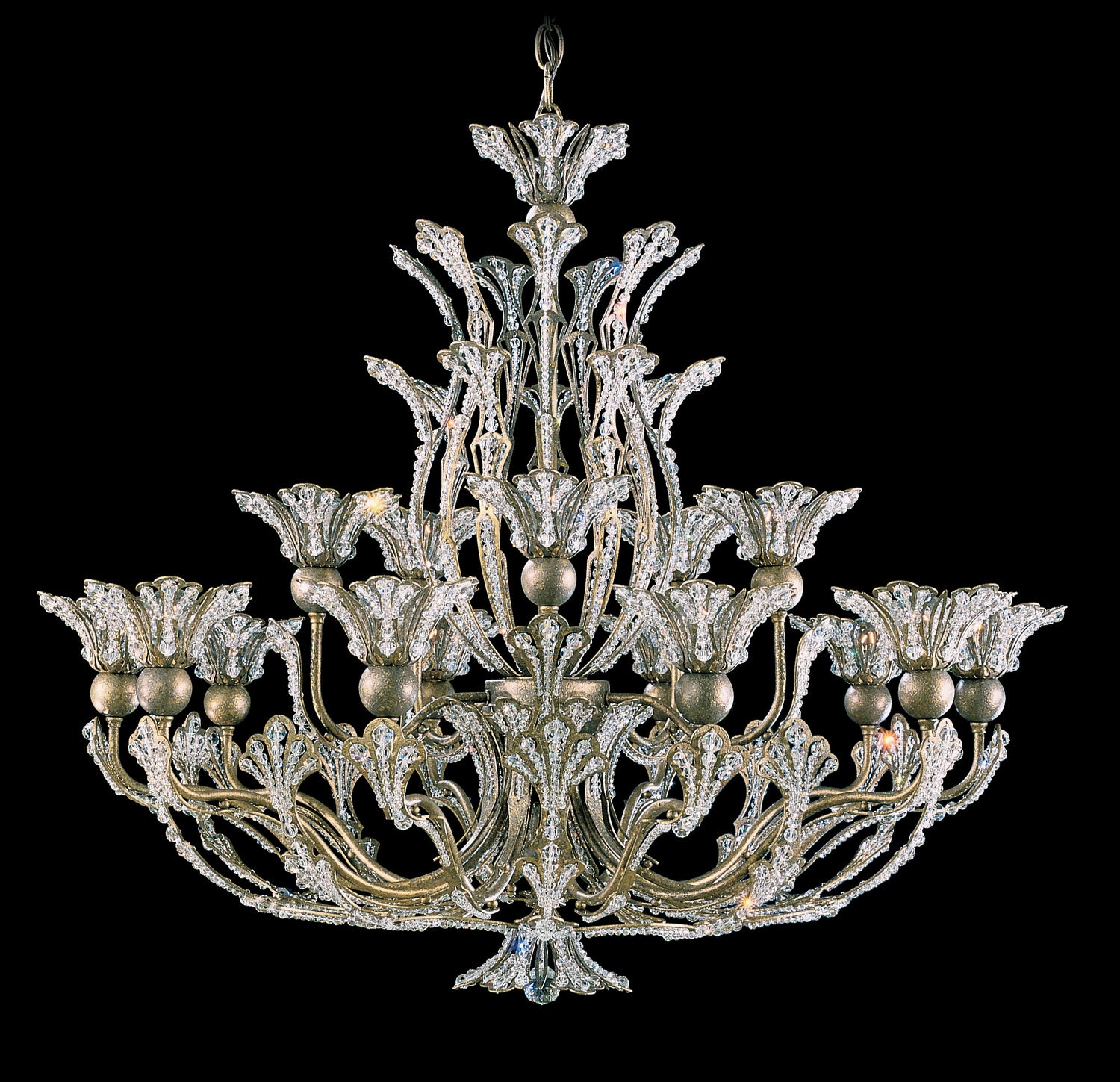 Schonbek - 7864-22R - 16 Light Chandelier - Rivendell - Heirloom Gold