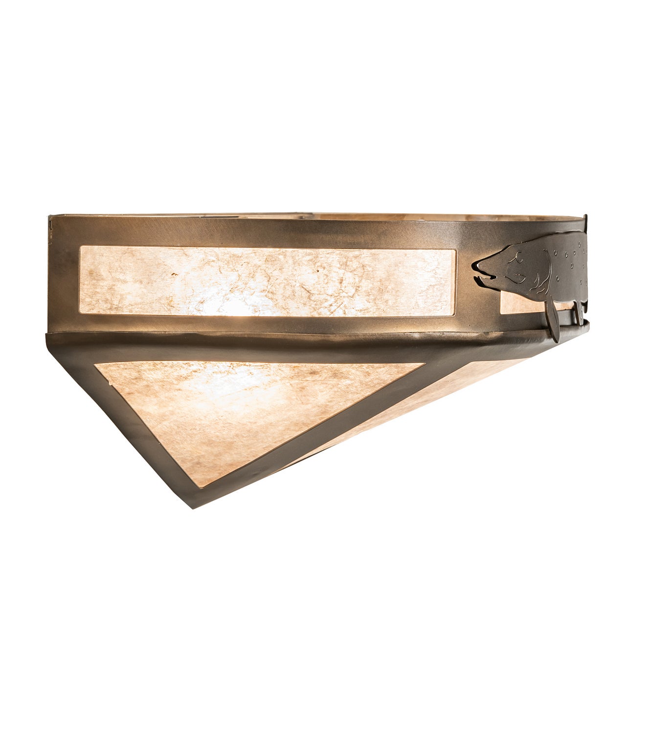 Meyda Tiffany - 51083 - Two Light Wall Sconce - Pike - Antique Copper