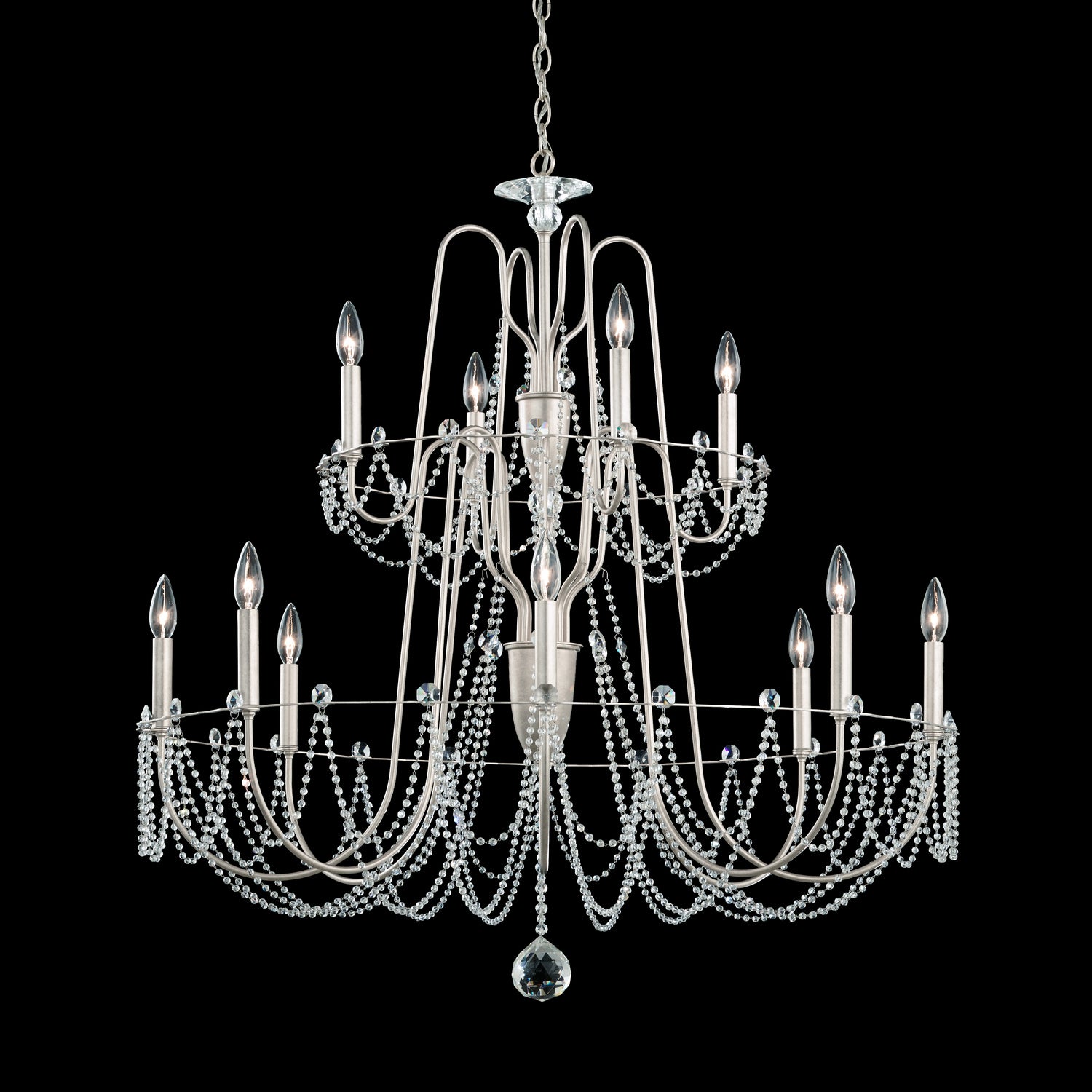 Schonbek - AR1012N-06O - 12 Light Chandelier - Esmery - White