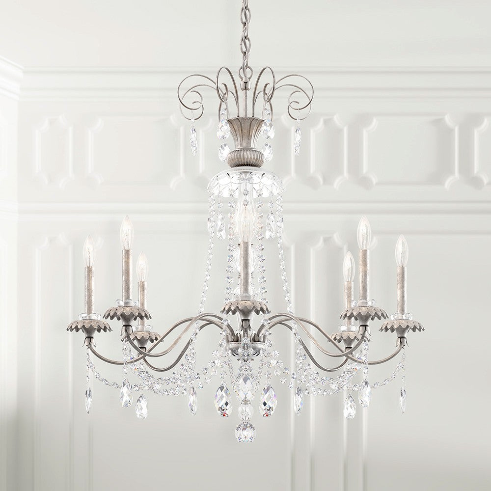 Schonbek - AT1008N-22H - Eight Light Chandelier - Helenia - Heirloom Gold