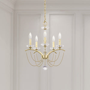 Schonbek - BC7105N-06PDK - Five Light Chandelier - Priscilla - White