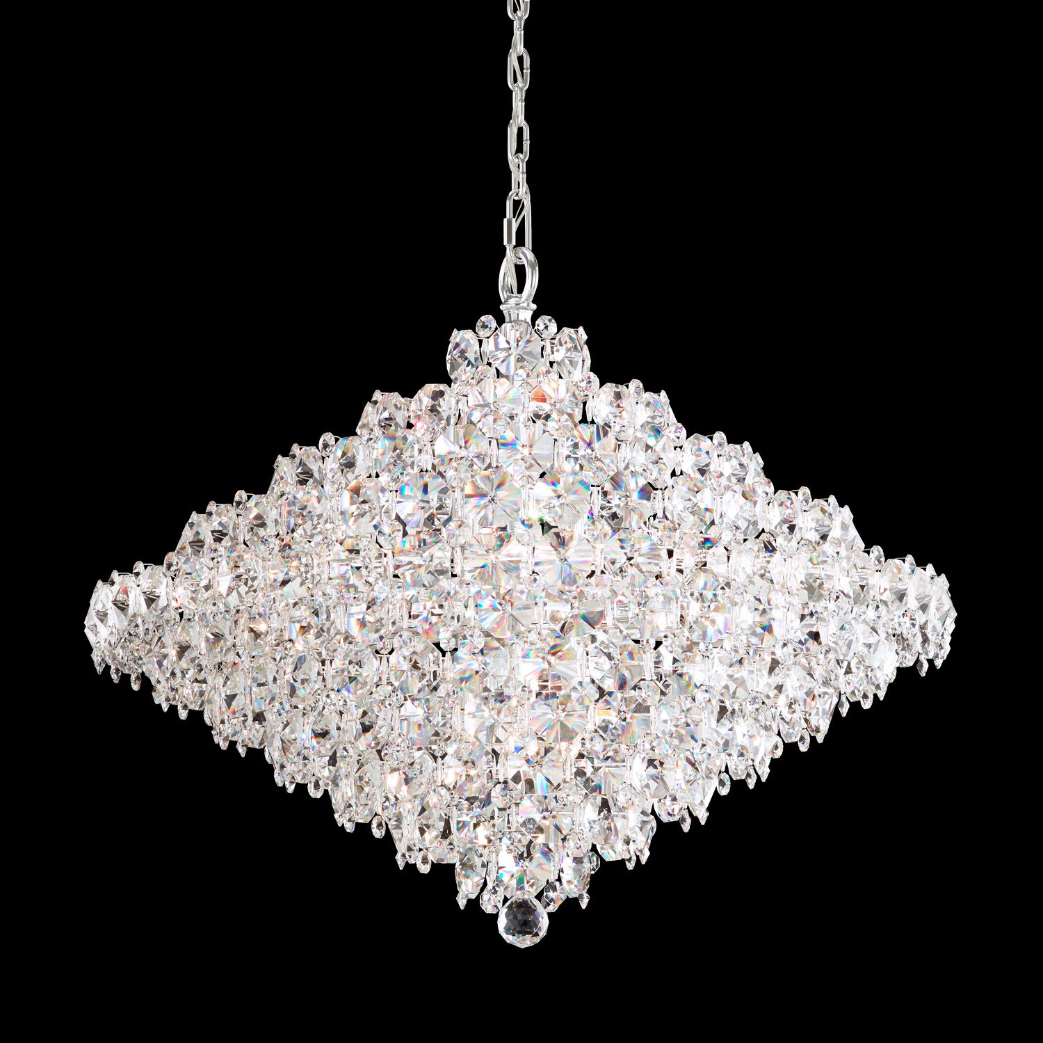Schonbek - BN1033N-401O - 28 Light Pendant - Baronet - Polished Stainless Steel