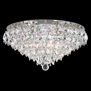 Schonbek - BN1424N-401R - Six Light Flush Mount - Baronet - Polished Stainless Steel