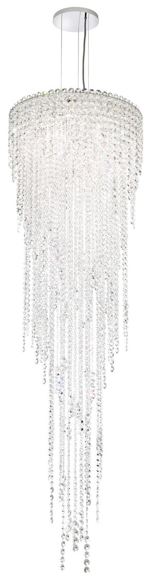 Schonbek - CH1813N-401O - Five Light Pendant - Chantant - Polished Stainless Steel