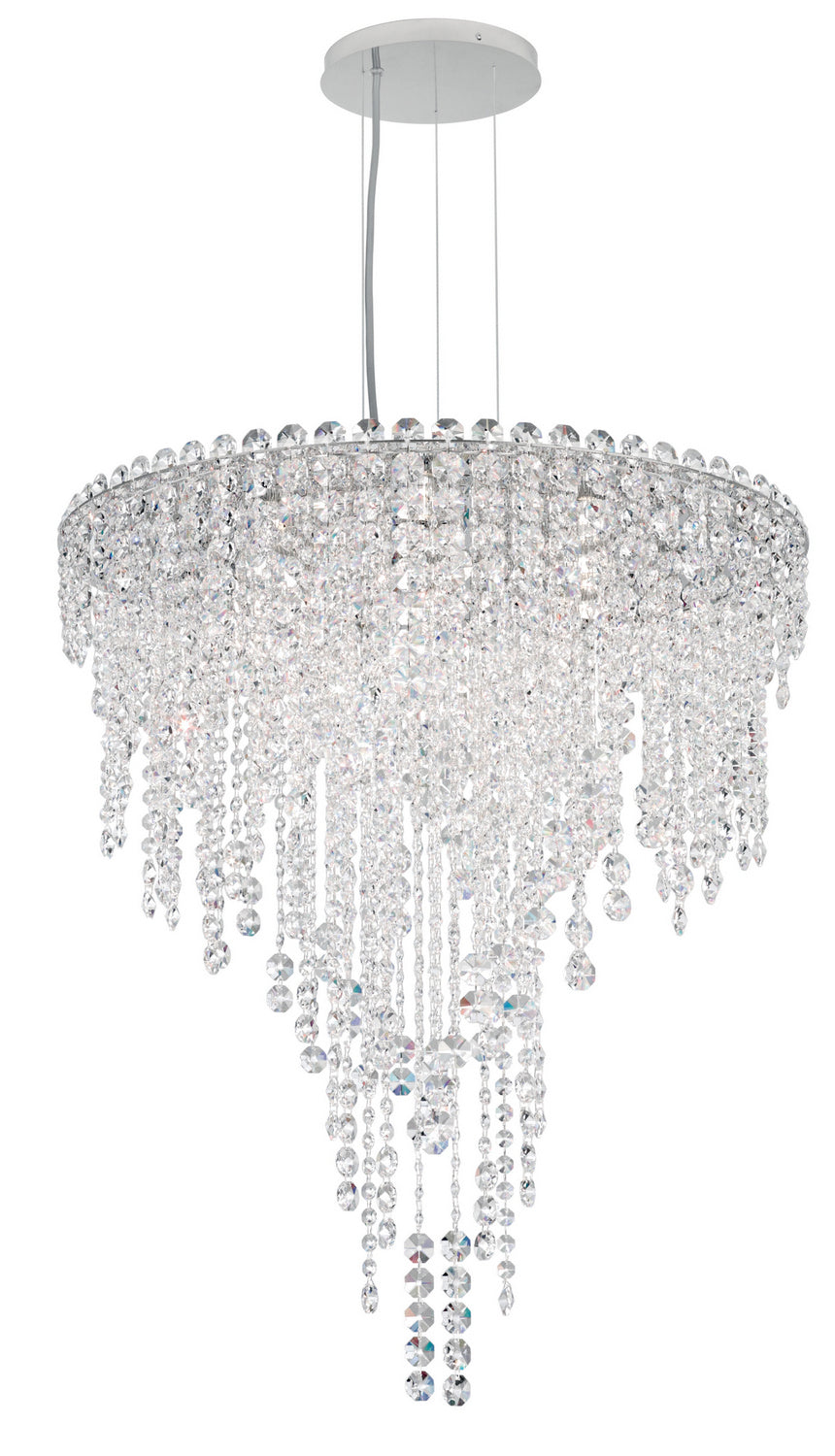 Schonbek - CH2412N-401O - Six Light Pendant - Chantant - Polished Stainless Steel