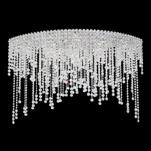 Schonbek - CH4802N-401O - Eight Light Semi-Flush Mount - Chantant - Polished Stainless Steel