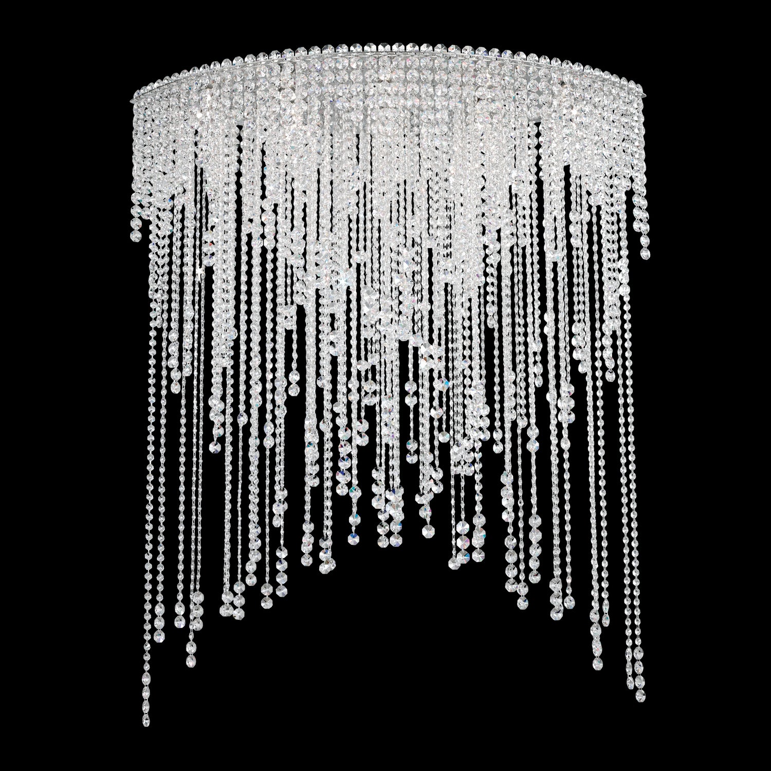 Schonbek - CH4803N-401O - Eight Light Semi-Flush Mount - Chantant - Polished Stainless Steel
