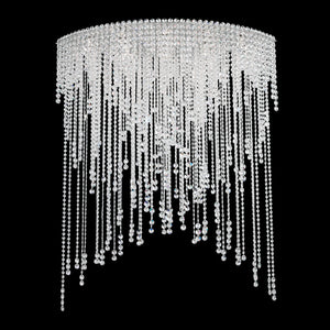 Schonbek - CH4803N-401O - Eight Light Semi-Flush Mount - Chantant - Polished Stainless Steel