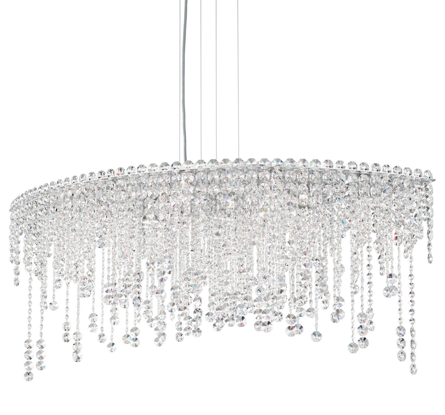 Schonbek - CH4811N-401O - Eight Light Pendant - Chantant - Polished Stainless Steel