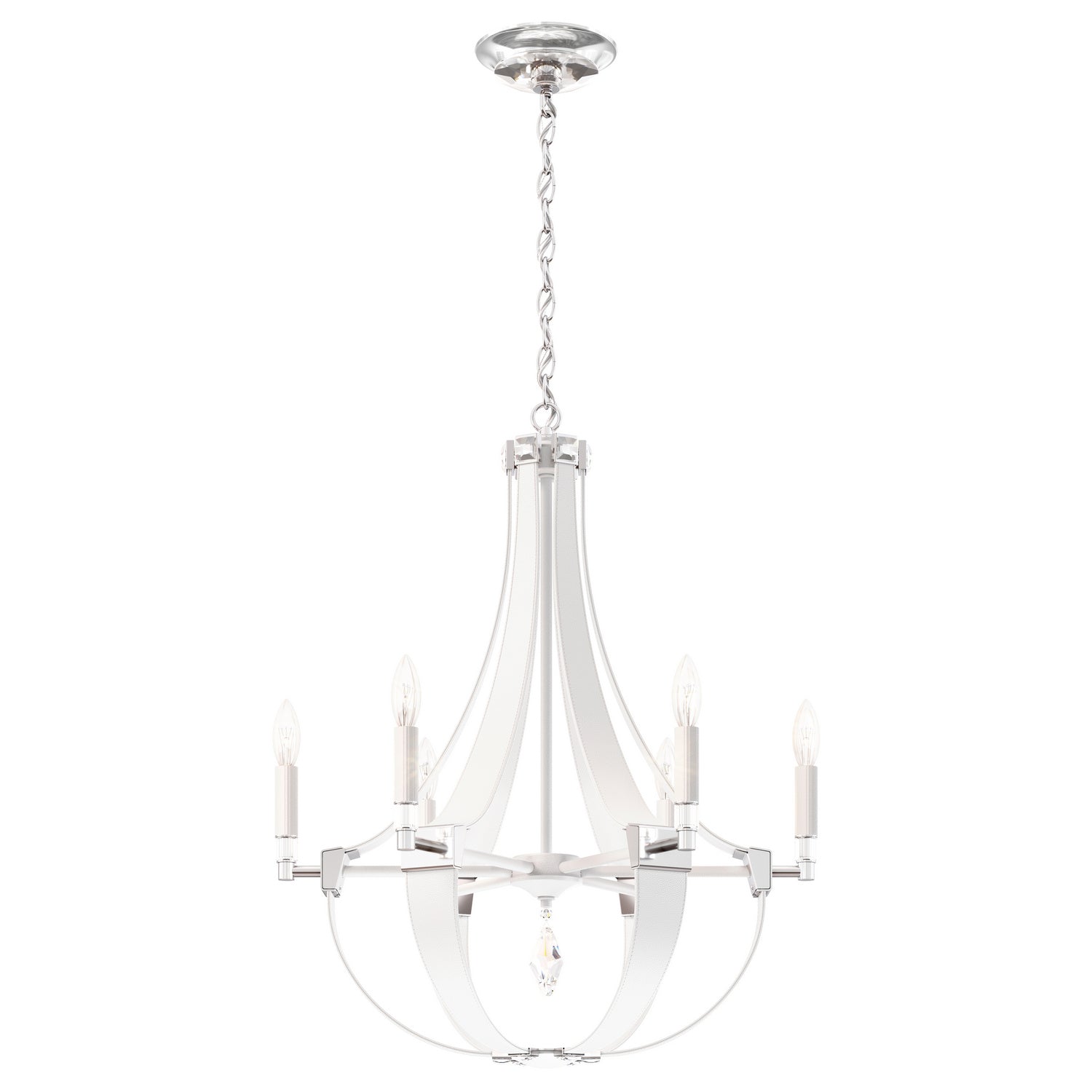 Schonbek - CY1006N-LB1R - Six Light Chandelier - Crystal Empire - Black