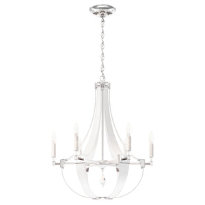 Schonbek - CY1006N-LW1R - Six Light Chandelier - Crystal Empire - White