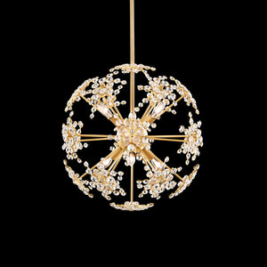 Schonbek - DN1018N-401R - Six Light Pendant - Esteracae - Polished Stainless Steel