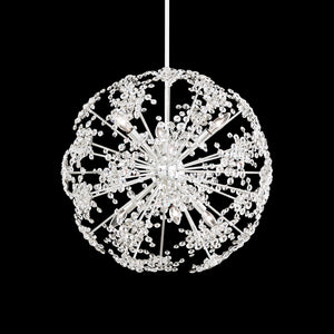 Schonbek - DN1024N-401R - Six Light Pendant - Esteracae - Polished Stainless Steel
