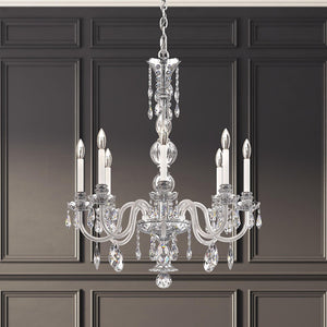 Schonbek - HA5837N-40H - Eight Light Chandelier - Hamilton Nouveau - Silver