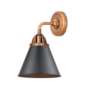 Innovations - 288-1W-AC-M13-BK - One Light Wall Sconce - Nouveau 2 - Antique Copper