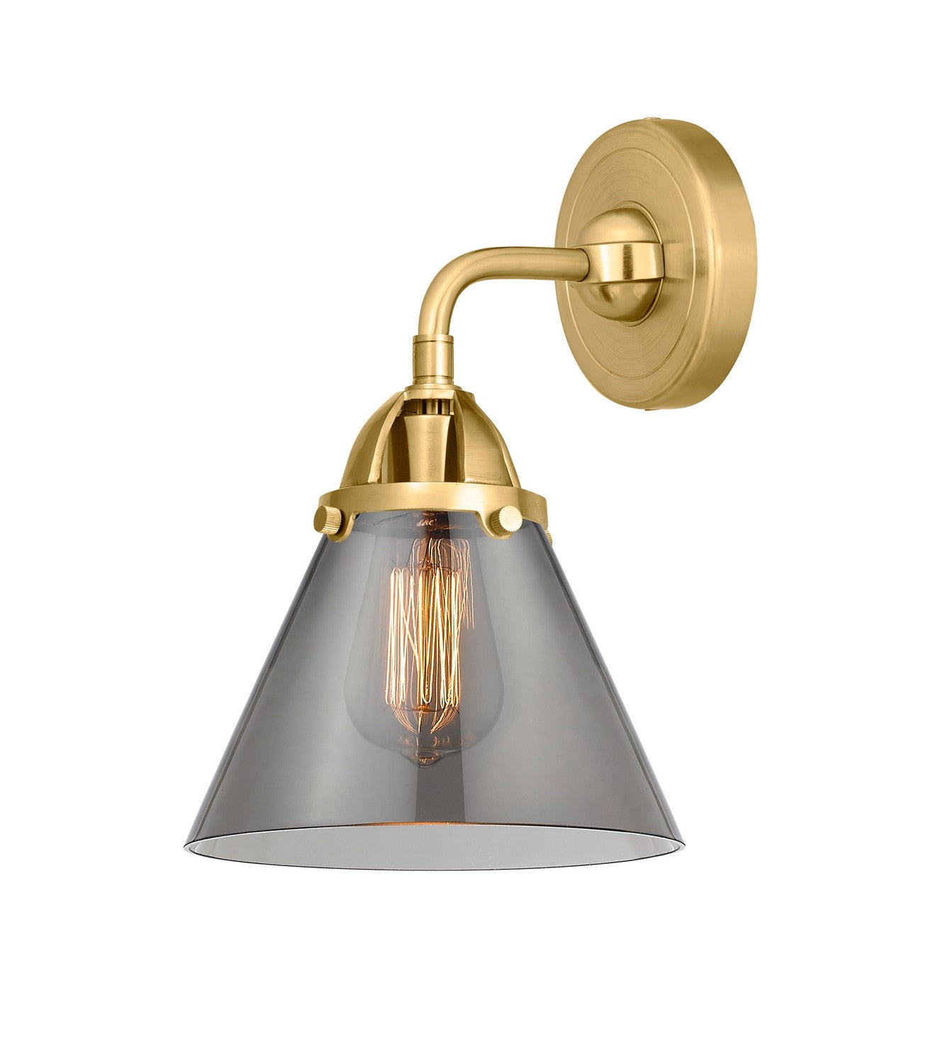 Innovations - 288-1W-SG-G43 - One Light Wall Sconce - Nouveau 2 - Satin Gold