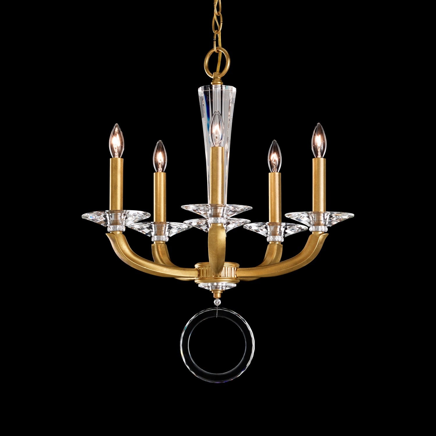 Schonbek - MA1005N-55O - Five Light Chandelier - Emilea - Jet Black