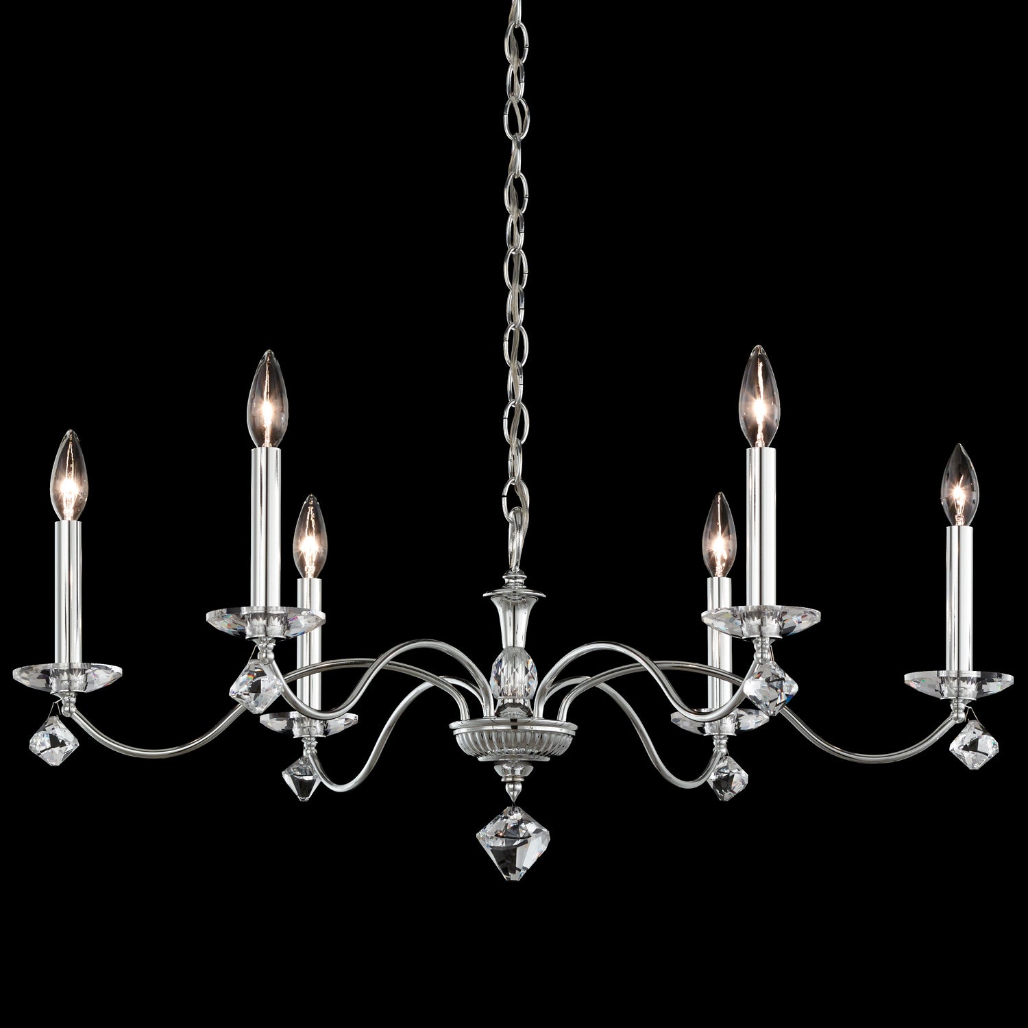 Schonbek - MD1006N-06H - Six Light Chandelier - Modique - White