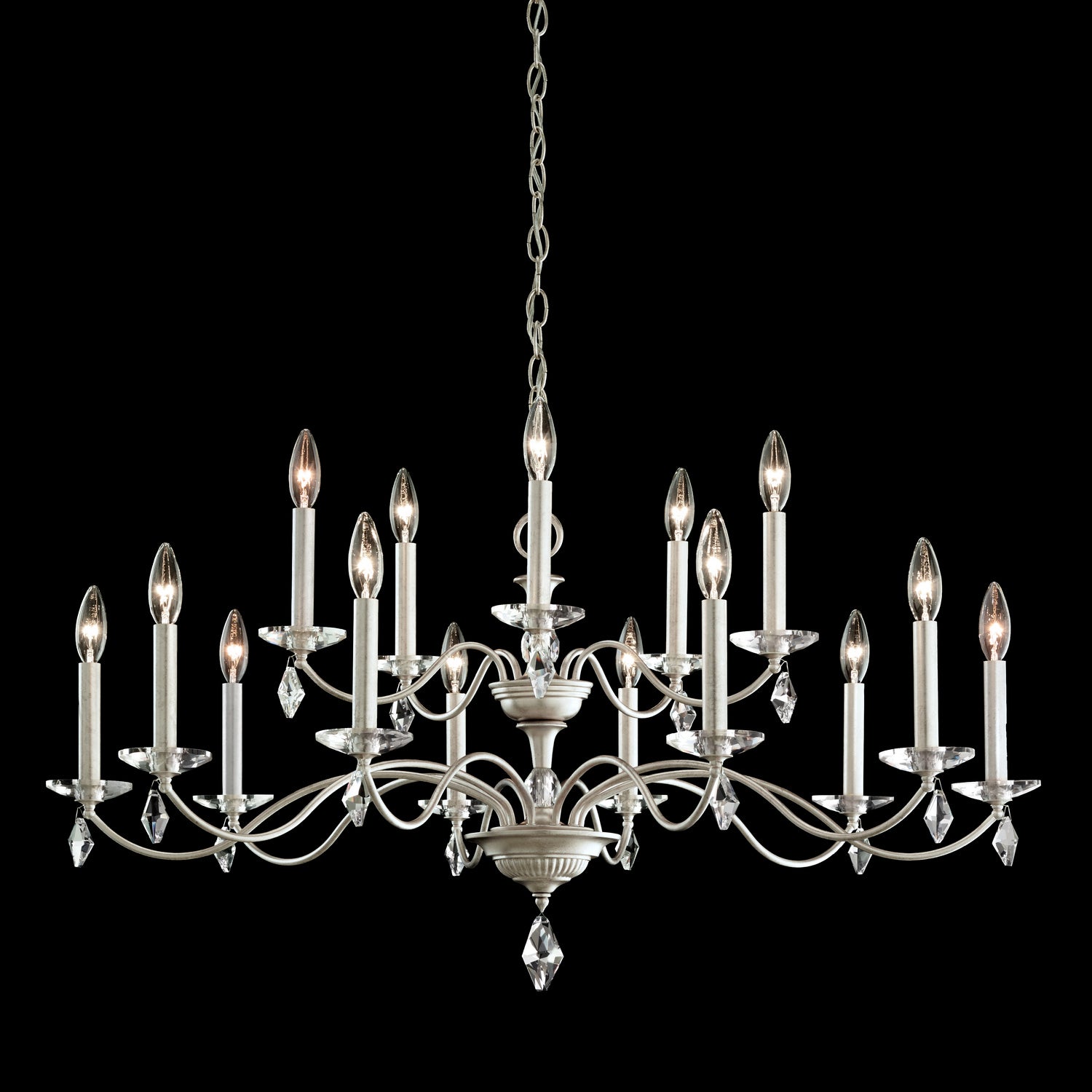 Schonbek - MD1015N-06H - 15 Light Chandelier - Modique - White