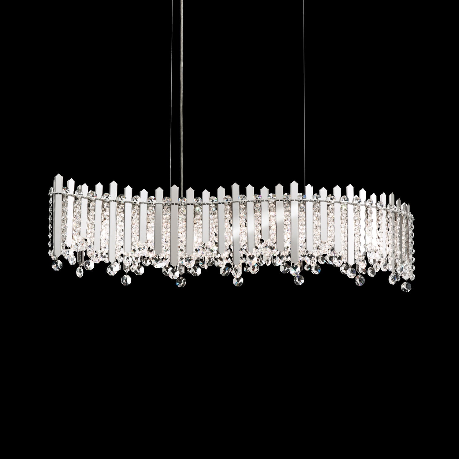 Schonbek - MX8346N-301S - Seven Light Pendant - Chatter - Gold Mirror