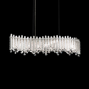 Schonbek - MX8346N-401R - Seven Light Pendant - Chatter - Polished Stainless Steel