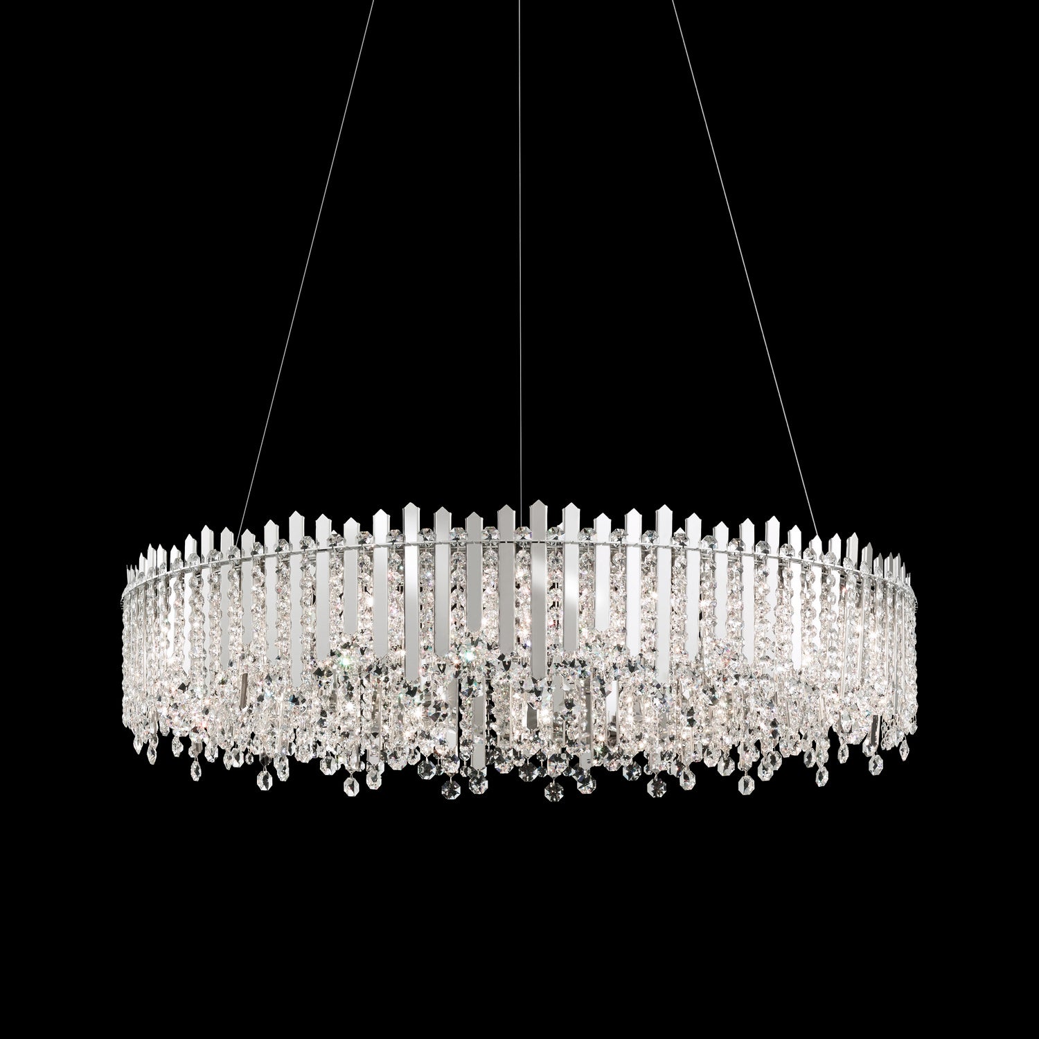 Schonbek - MX8349N-401O - 18 Light Pendant - Chatter - Polished Stainless Steel