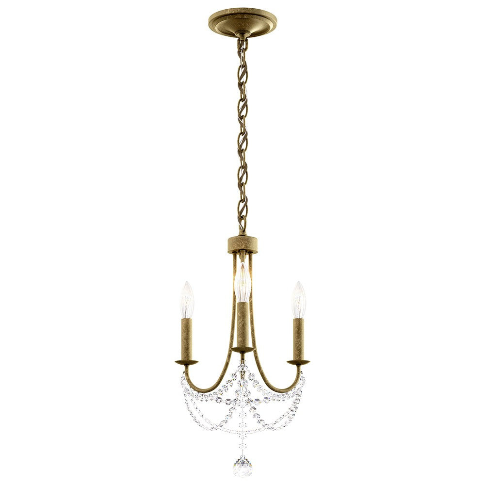 Schonbek - RJ1003N-23H - Three Light Chandelier - Verdana - Etruscan Gold