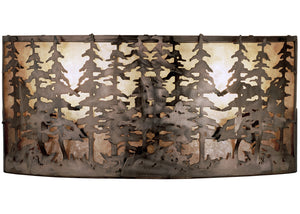 Meyda Tiffany - 48082 - Two Light Wall Sconce - Tall Pines - Antique Copper